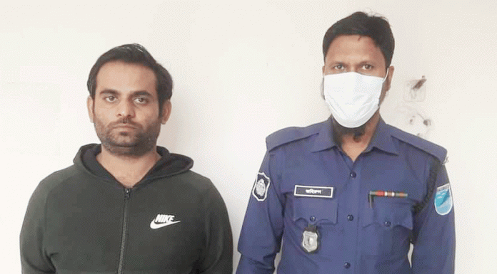 মুন্সীগঞ্জ শহরের বাগমামুদালি পাড়া থেকে ৩৫ পিস ইয়াবাসহ আটক মেহেদী হাসান শুভ
