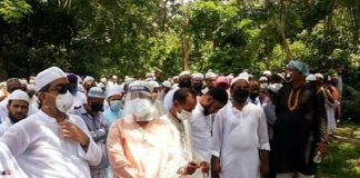 গাঁওদিয়া ইউনিয়ন আওয়ামী লীগের নেতা আবু সিদ্দিক মাদবরের নামাজে জানাজা অনুষ্ঠিত