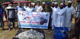 লৌহজংয়ে ৫শ’ কেজি জাটকা জব্দ, জরিমানা