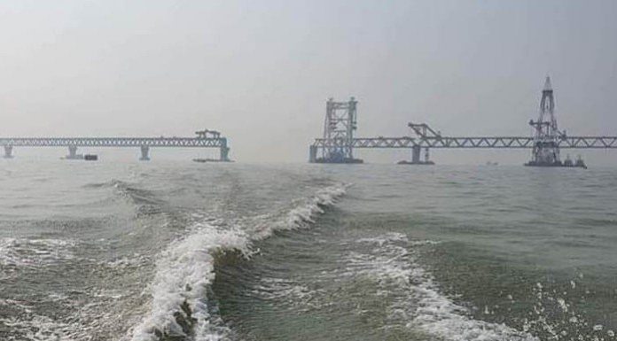 পুরো পদ্মা সেতু দৃশ্যমান হচ্ছে আজ