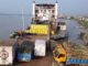 নাব্যতা সংকটে শিমুলিয়া-কাঠালবাড়ি নৌরুটে ফেরি চলাচল বন্ধ