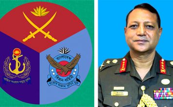 লে. জেনারেল (অব.) সারওয়ার্দী অনৈতিক আচরণের কারণে অবাঞ্ছিত : সেনাসদর