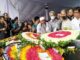 বঙ্গবন্ধুর প্রতিকৃতিতে সর্বস্তরের মানুষের শ্রদ্ধা