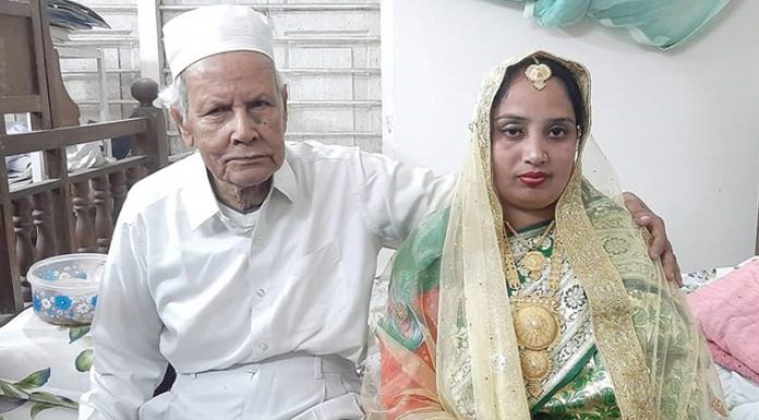 ৯০ বছরে বয়সে বিয়ে করলেন আইনজীবী সমিতির সভাপতি, কনের বয়স ৩৯