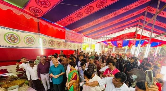 শ্রীনগরে বিভিন্ন পূজামণ্ডপ পরিদর্শন করেন স্বরাষ্ট্র উপদেষ্টা লে: জে: মোঃ জাহাঙ্গীর আলম চৌধুরী