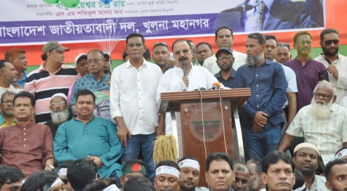 উপদেষ্টাদের লাল গোলাপ শুভেচ্ছা দিয়ে বিদায় দিতে চাই: গয়েশ্বর চন্দ্র রায়