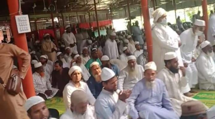 মুন্সীগঞ্জে তাবলীগের জেলা মার্কাজের দিনব্যাপী জোড় অনুষ্ঠিত