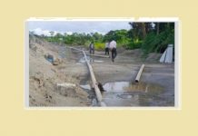 শ্রীনগরের বালাশুরে সাহেব বাবুর পুকুর ভরাট কাজ বন্ধ করলো প্রশাসন