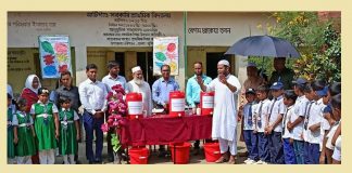 লৌহজংয়ে বিশ্ব হাত ধোয়া দিবস পালন