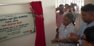 শিমুলিয়ায় বিআইডব্লিউটিএ ড্রেজ ট্রেনিং ইনস্টিটিউটের উদ্বোধন করেছেন নৌপরিবহন উপদেষ্টা