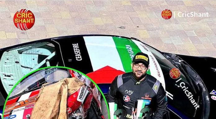 কার রেসিংয়ে নেমে মারাত্মক দুর্ঘটনায় আহত বিক্রমপুরের অভিক আনোয়ার