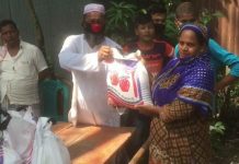 সিরাজদিখানে ইতালি প্রবাসির খাদ্য সামগ্রী বিতরণ