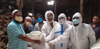 লৌহজংয়ে ২ হাজার পরিবারকে খাদ্য সামগ্রী দিলো বিএনপি