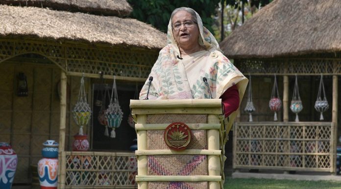জাতির উদ্দেশে দেয়া প্রধানমন্ত্রীর পূর্ণাঙ্গ ভাষণ