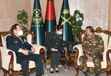 সেনাপ্রধানের সঙ্গে চীনের প্রতিরক্ষামন্ত্রীর সাক্ষাৎ