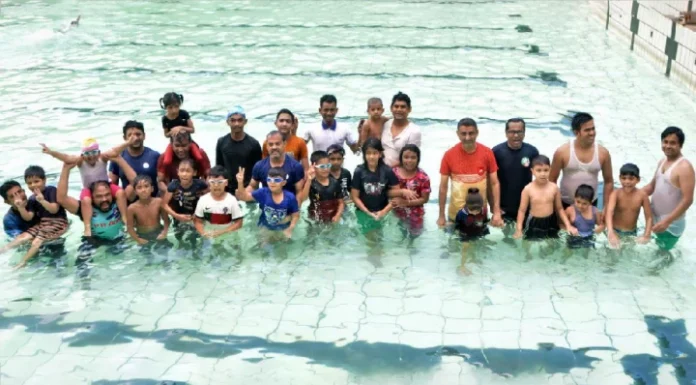 ডিআরইউ সদস্য সন্তানদের তিন মাসব্যাপী সাঁতার প্রশিক্ষণ শুরু