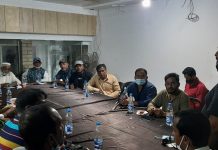 হলদিয়ায় স্বেচ্ছাসেবকলীগের বর্ধিত সভা