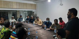 হলদিয়ায় স্বেচ্ছাসেবকলীগের বর্ধিত সভা