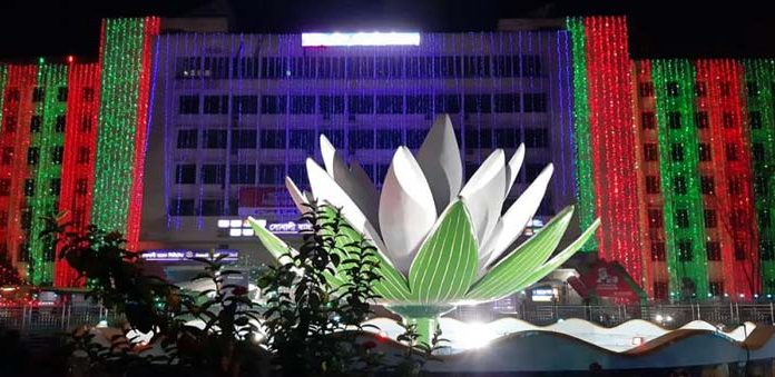 জাতির পিতার জন্মদিন, নানান রঙে রাজধানী রঙিন