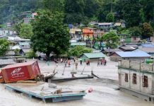 সিকিমে প্রবল বৃষ্টিতে সৃষ্ট আকস্মিক বন্যায় নিহত বেড়ে ৪০