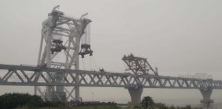 মাওয়া প্রান্তও স্পর্শ করল পদ্মা সেতু