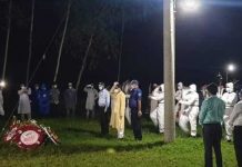 চির নিদ্রায় শায়িত হলেন কামাল লোহানী; জানাজা শেষে রাষ্ট্রীয় মর্যাদায় দাফন সম্পন্ন