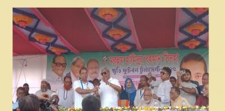 লৌহজংয়ে মরহুম হামিদুর রহমান সিনহা স্মৃতি ফুটবল টুনামেন্টের উদ্বোধন