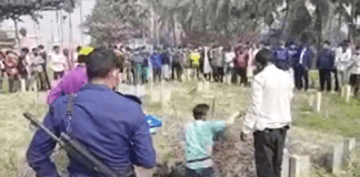 লৌহজংয়ে পরকীয়া প্রেমিকার সহায়তায় স্ত্রী হত্যার অভিযোগ, ৫ মাস পর কবর থেকে লাশ উত্তোলন