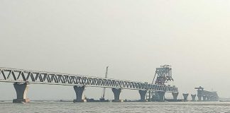 আজ পদ্মা সেতুর ৩৮তম স্প্যান বসতে পারে