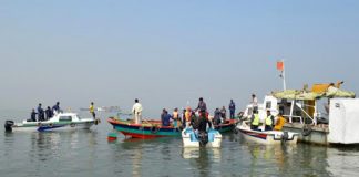 মেঘনা নদীতে বালু বোঝাই বাল্কহেড ডুবি; নিখোঁজ ১