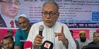 অন্তর্বর্তীকালীন সরকারের দেশ পরিচালনার ব্যর্থতায় পরবর্তী সরকার পরিচালনা কঠিন হয়ে দাড়াবে- বিএনপি নেতা রিপন