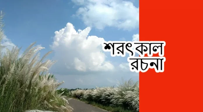 শরৎকাল রচনা